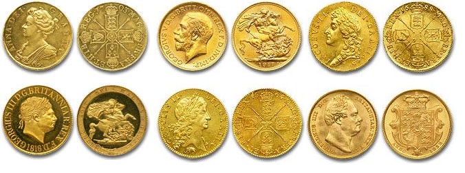 מכירת מטבעות זהב